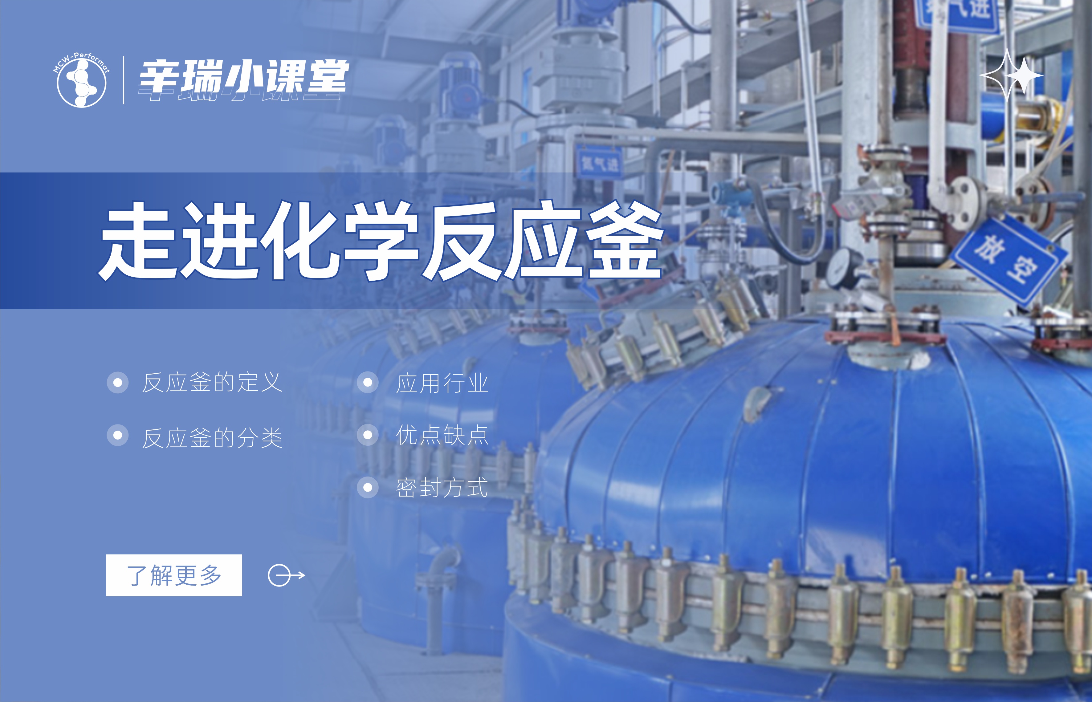 走進化學反應釜